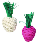 6193 Radishes, straw, 8 cm, 2 pcs.