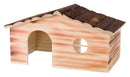 61972 Natural Living Ragna house, flamed, 43 x 22 x 25 cm