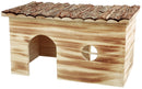 61975 Natural Living Grete house, flamed, 45 x 24 x 28 cm