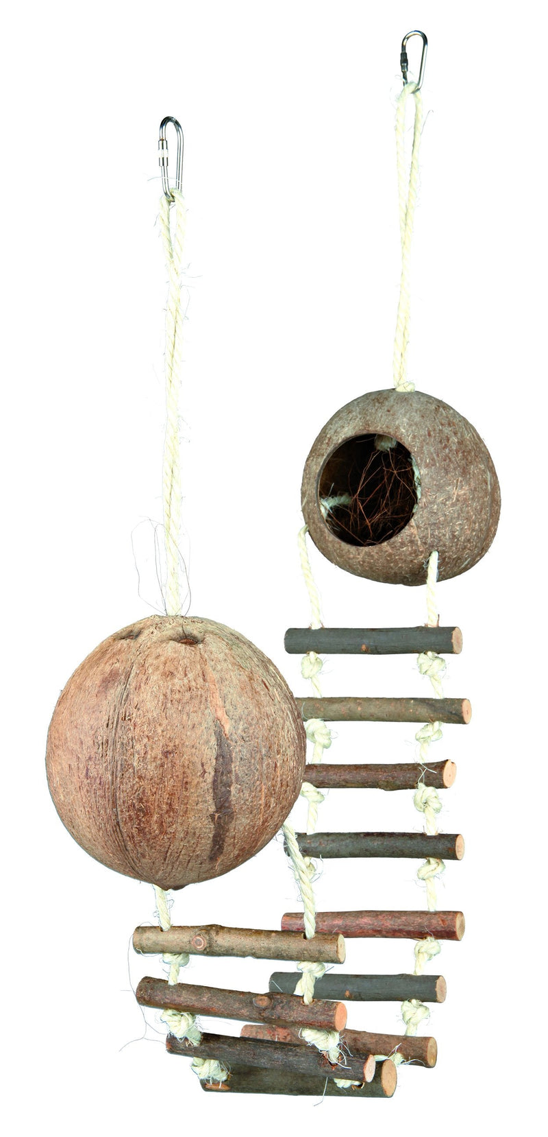 62103 Coconut house for hamsters, double, diam. 13 x 100 cm