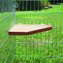 62165 Natural Living shelter and platform, 17 x 17 cm