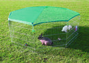 6243 natura outdoor run with safety net, diam. 210 x 75 cm