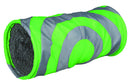 6284 Cuddly tunnel for small animals, diam. 15 x 35 cm, grey/green