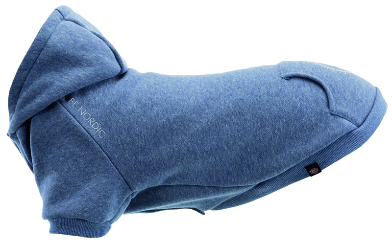 67481 BE NORDIC hoodie, XS: 27 cm: 36 cm, blue