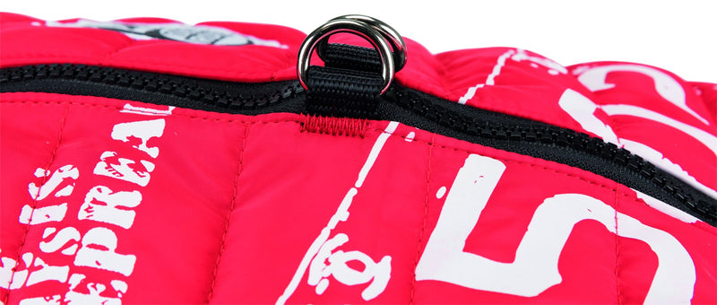 67913 Saint-Malo coat with harness, S: 36 cm, red