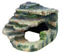 76194 Corner rock with cave and platform, 16 x 12 x 15 cm