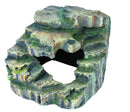 76195 Corner rock with cave and platform, 19 x 17 x 17 cm