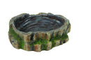 76204 Reptile water and food bowl, 18 x 4.5 x 17 cm
