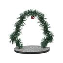 92557 Xmas massage and fur care arch, cat, 44 x 42 cm