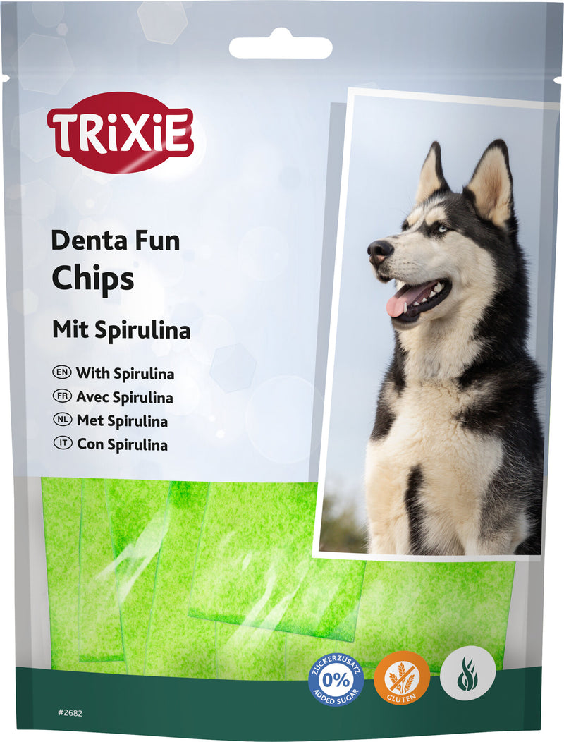 2682 Denta Fun chewing chips, spirulina algae, 100 g