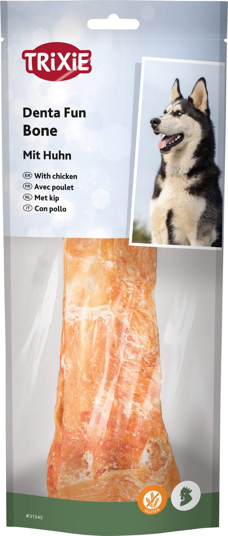 31345 Denta Fun chewing bone, chicken, 20 cm, 200 g