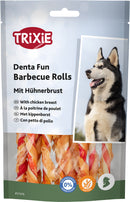 31376 Denta Fun barbecue chewing rolls, chicken, 12 cm, 10 pcs./80 g