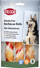 31377 Denta Fun barbecue chewing rolls, chicken, 12 cm, 3 pcs./105 g