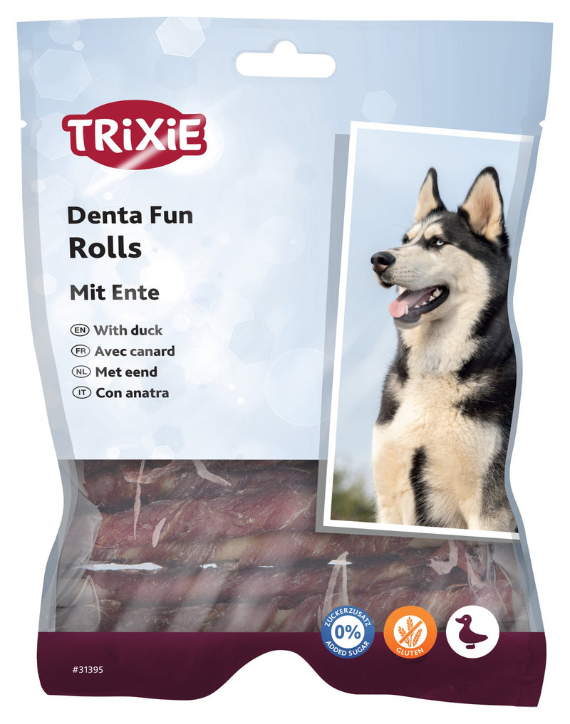 31395 Denta Fun Duck Chewing Rolls, 12 cm, 30 pcs./240 g