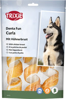 31473 Denta Fun Chicken Chewing Curls, 15 cm, 3 pcs./110 g