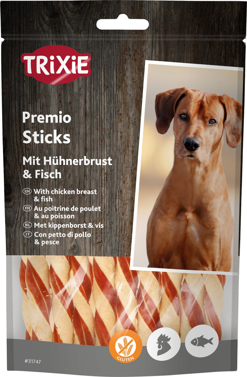 31747 PREMIO Fish Chicken Sticks, 80 g
