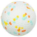 33431 Light & Strong Bouncy BAll, EPS, 6,5 cm, white/multi-coloured