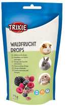 60335 Mini Drops, strawberry, 75 g