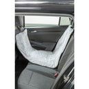 13242 Car seat cover, narrow, also for front seat, 0.65 x 1.45 m, grey/black