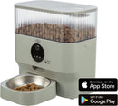 24347 Automatic feeder TX-C Smart 5.0l, 5 l/28 x 30 x 17 cm, light grey