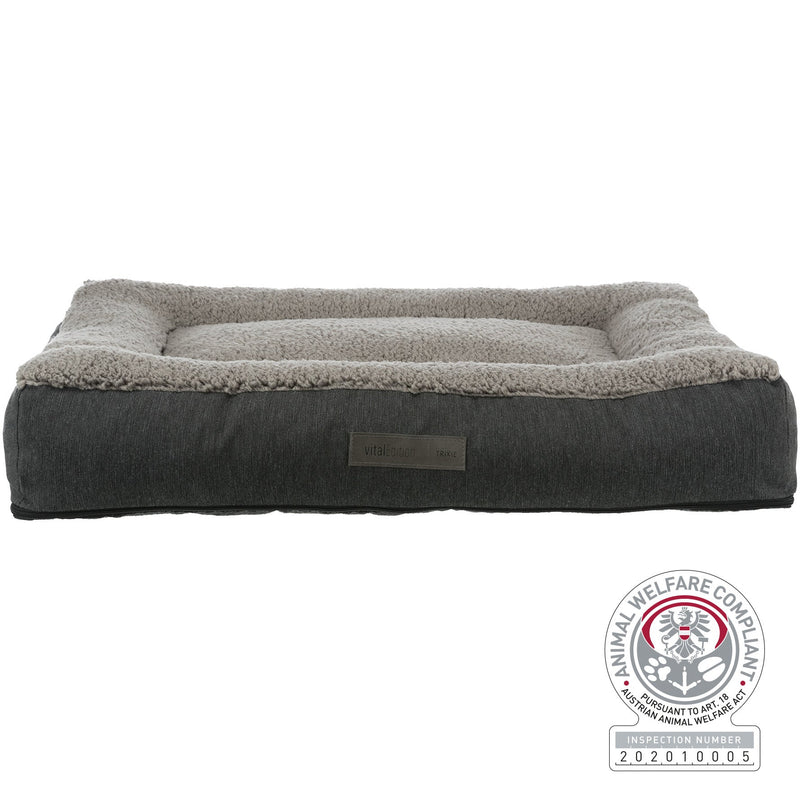 38260 Bendson vital bed, square, 75 x50 cm, dark grey/light grey