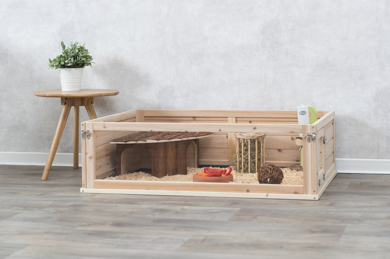 62485 Indoor run, guinea pigs, wood/plastic, 100 x 30 x 60 cm