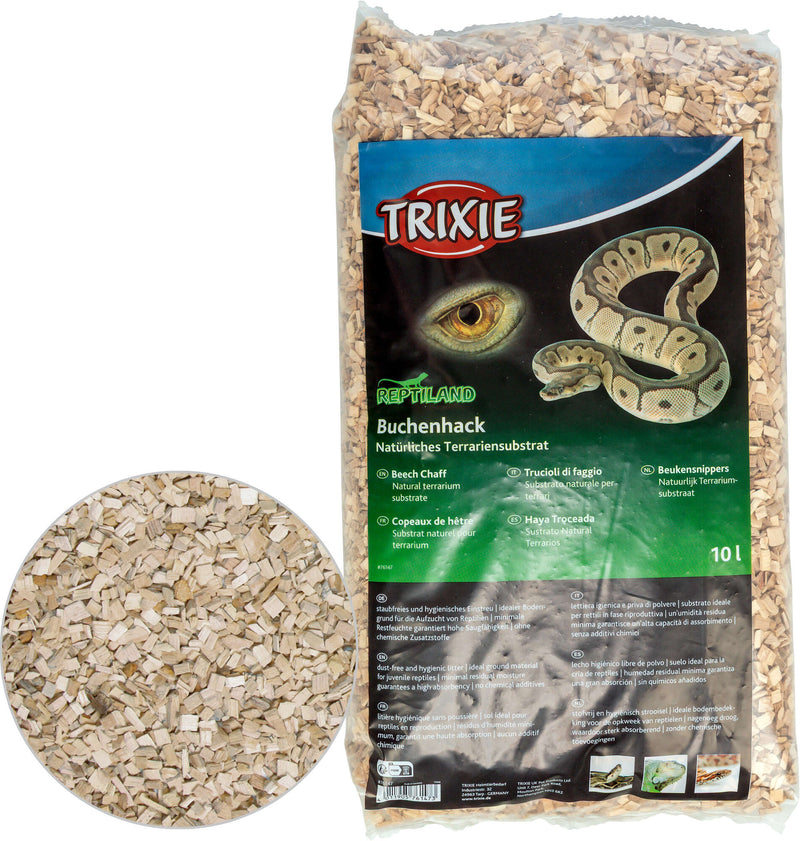 76147 Beech Chaff, Natural Terrarium Substrate, 10 l