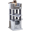 48160 Cat Tree XXL Lucano, 110 cm, grey