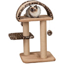 48176 Cat Tree Leo, Square, 85 cm, brown