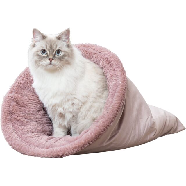 927119 Xmas Livia Soft cuddly sack, square,  40 x 60 cm, antique pink