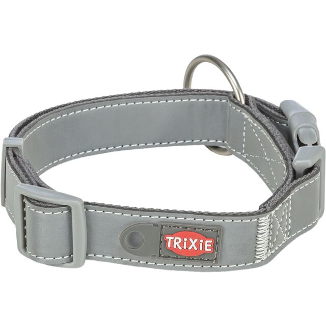 1199216 Premium Reflect collar, XS-S: 25-35 cm/20 mm, graphite