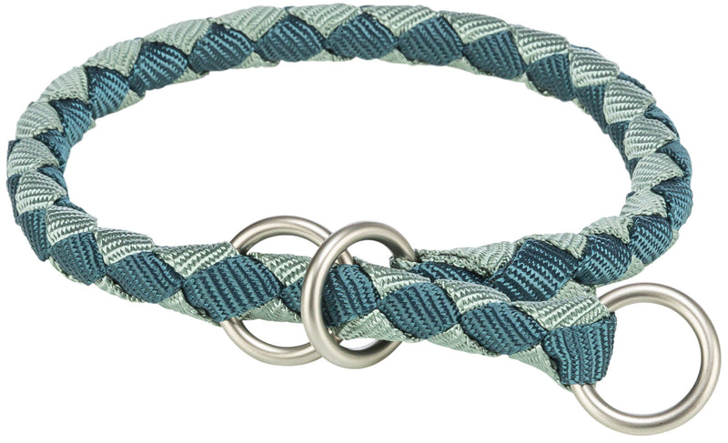 144032 Cavo semi-choke, L: 47-55 cm/diam 18 mm, petrol/sage