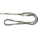 1880034 Pure adjustable lead, round-sewn, leather, S: 2 m/10 mm, sage