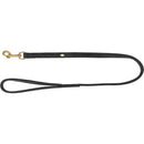 1880601 Pure metre leash, leather, S-M: 1.00 m/15 mm, black