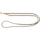 1880916 Pure V-leash, leather, XS-S: 2 m/10 mm, light grey