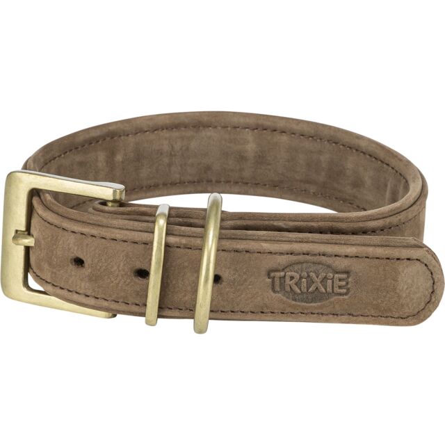 1885026 Pure collar, leather, XS-S: 27-34 cm/25 mm, brown