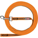 197882 Tracking leash, rubberised, S-M: 15 m/15 mm, orange