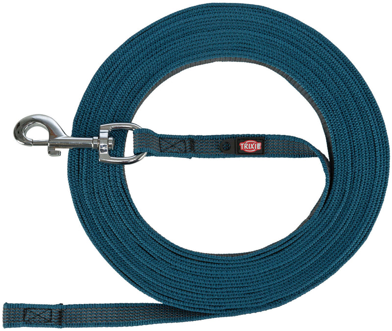 197897 Tracking lead, rubberised, L-XL: 5 m/17 mm, petrol