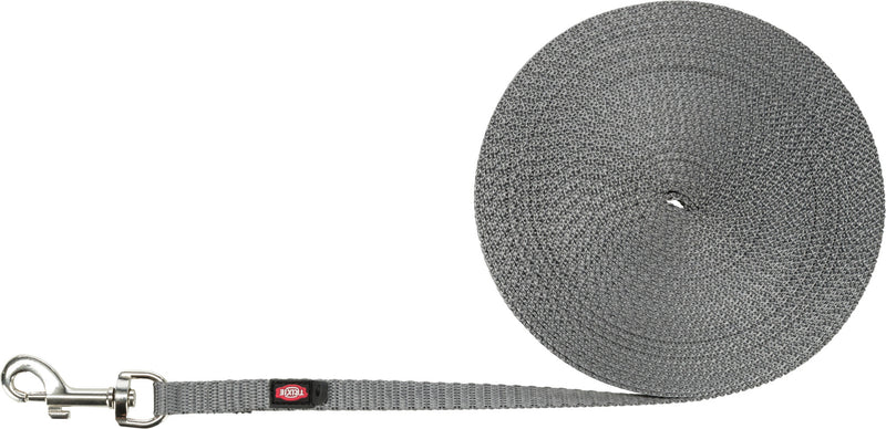 19801 Tracking leash, extra light, XS-S: 10 m/10 mm, graphite