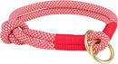 1984203 Soft Rope semi-choke, XS: 25 cm/diam 6 mm, red/cream