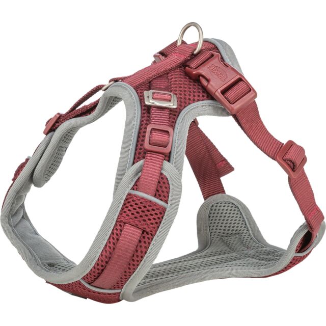 1989231 Premium FlexMesh harness, wide fit, S-M: 48-69 cm/20 mm, sangria