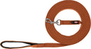 19915 Tracking lead, cotton, M: 10 m/20 mm, rust