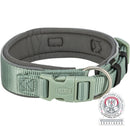 1995934 Premium collar, extra wide, L-XL: 53-62 cm/50 mm, sage/graphite