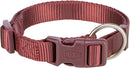 201531 Premium collar, S-M: 30-45 cm/15 mm, sangria