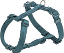 204932 Premium H-harness, L: 60-87 cm/25 mm, petrol