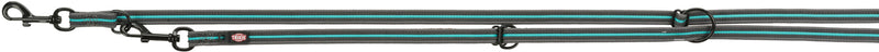 207517 Fusion adjustable leash, S-L: 2.00 m/17 mm, graphite/ocean