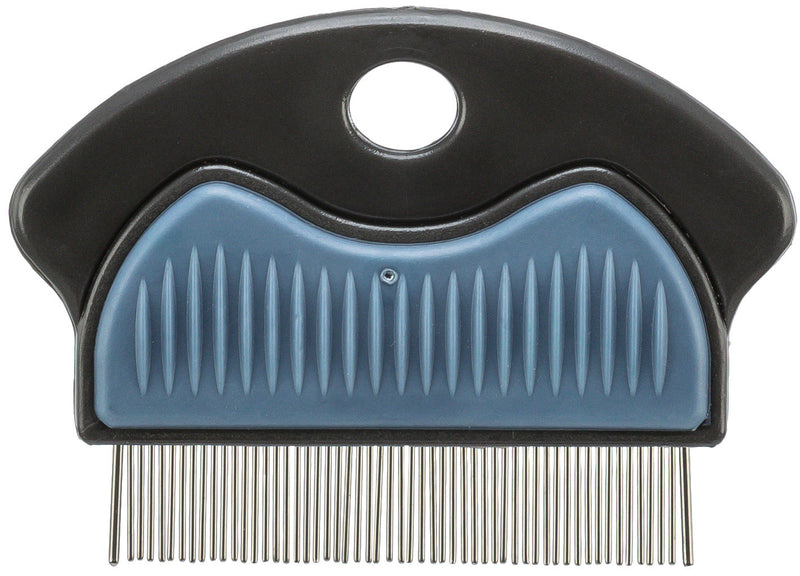 23761 Flea and dust comb, metal, 7 cm