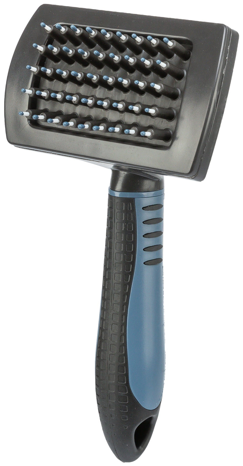 24145 Care brush, plastic, 10 x 17 cm