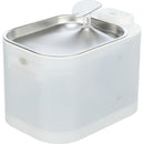 24483 Aqua Square drinking fountain, plastic/stainless steel, 2.5 l/23.5 x 15.5 x 15.8 cm, white