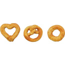 313493 Mini mix, collagen - pretzel/heart/ring, bulk, 6 cm, 20 g